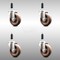 Service Caster 4 Inch 316SS High Temp Glass Filled Nylon 3/4 Inch Expanding Stem Caster Set SCC-SS316EX20S414-GFNSHT-34-4 - alternate 1